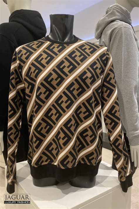 fendi ff sweater|fendi ff cotton sweater.